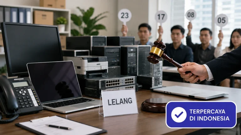 Cara Jual Lelang Perangkat IT dan Alat Kantor bekas